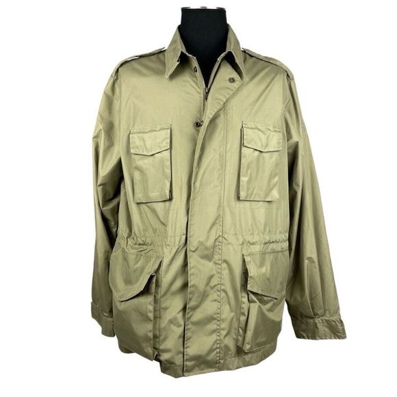 Beretta Green Utility Hunting Jacket Removable Hood - Men’s L - Picture 1 of 12